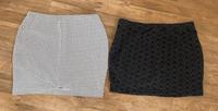 2 StretchRöcke Rock H&M Gr. S/M 38 schwarz weiß only Set Koffer Schleswig-Holstein - Itzehoe Vorschau