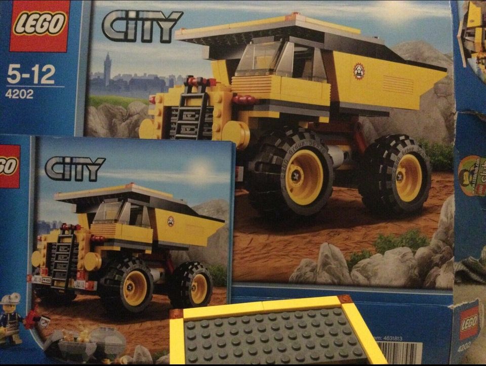 Lego City 4202 ; Muldenkipper Kipper mit OVP und Aufbauanleitung in Ratingen