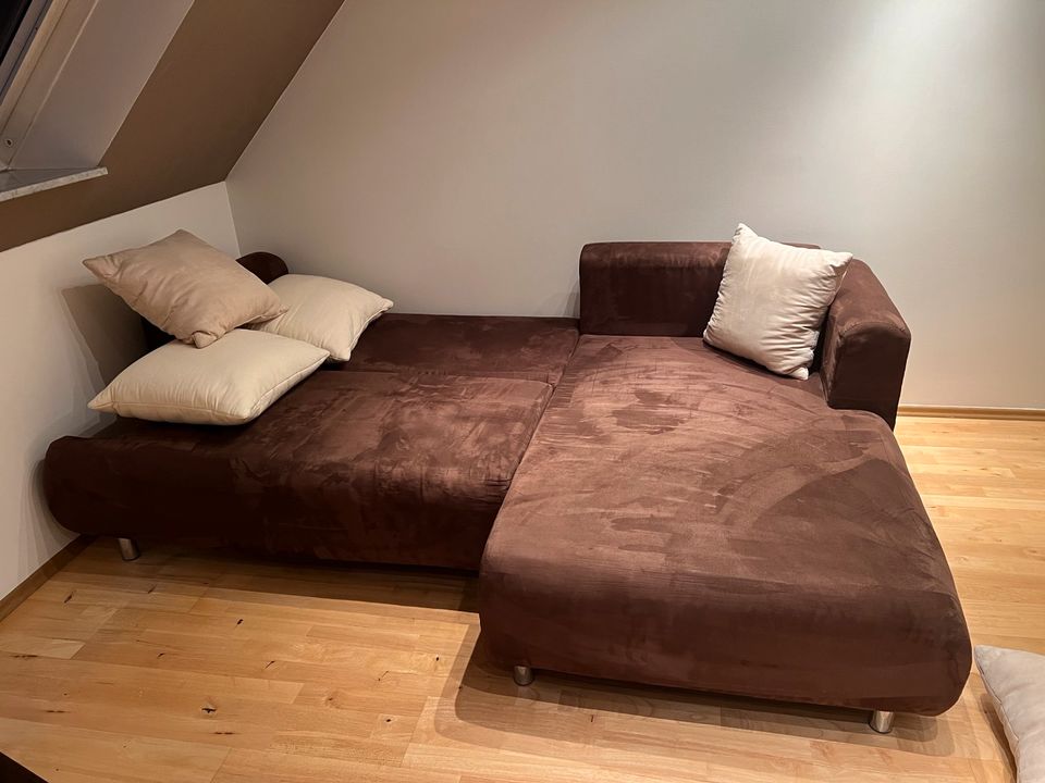 Ecksofa Jugendzimmer, Schlafsofa, Relax-Couch in Bottrop