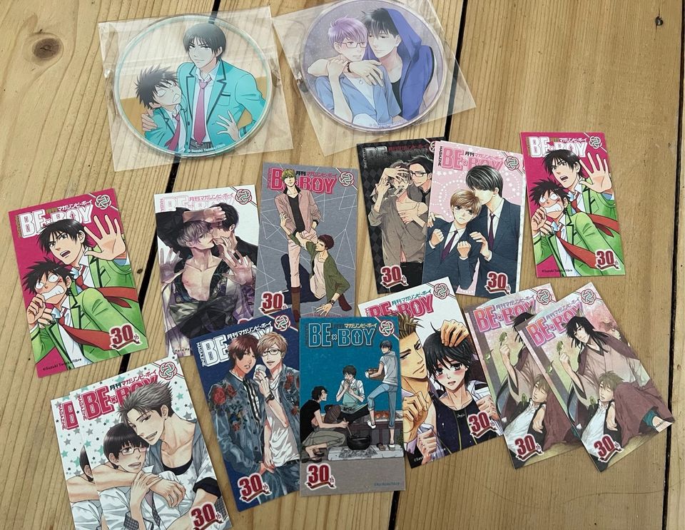 Be x Boy Cards und Coaster Yaoi Boys Love Manga Caste Heaven in Darmstadt