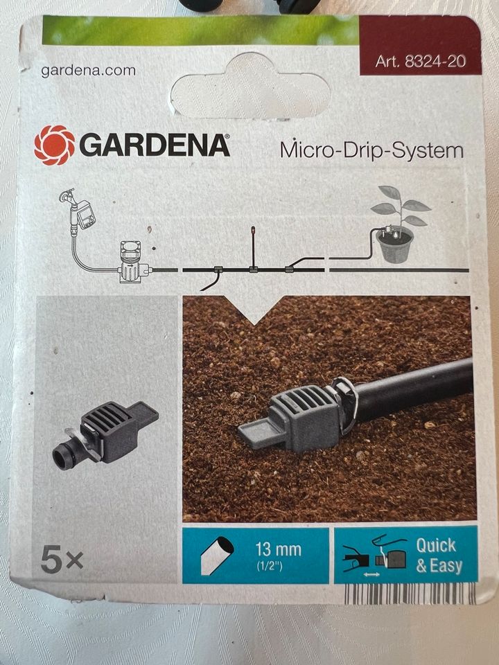 Neu! Gardena Micro Drip Zubehör 8324-20, 13204 in Schwabach