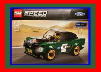 Lego - Speed Champions - 1968 Ford Mustang Fastback - neu in OVP Nordrhein-Westfalen - Alpen Vorschau