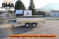 EDUARD Hochlader Anhänger 310x160x30 2000kg + Aufsatz +Plane NEU Baden-Württemberg - Tannheim Vorschau