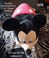 Disneyland Paris Disney Mickey Mouse 2 in 1 Kissen 50×55cm Plüsch Baden-Württemberg - Meersburg Vorschau