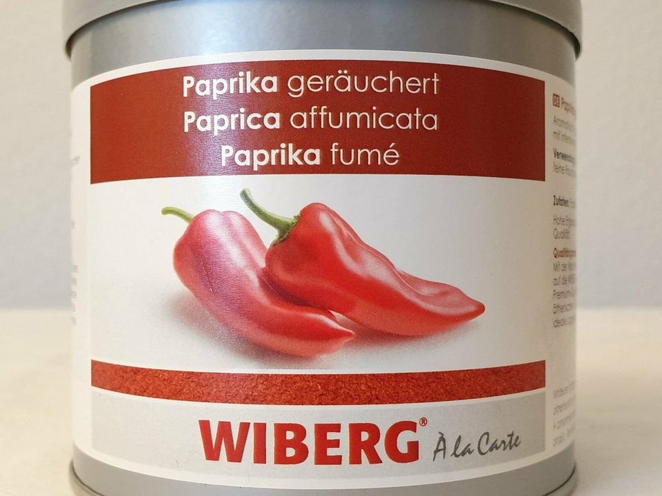 WIBERG Paprika geräuchert - 350 Gramm  - NEU & OVP & versiegelt in Wöllstadt