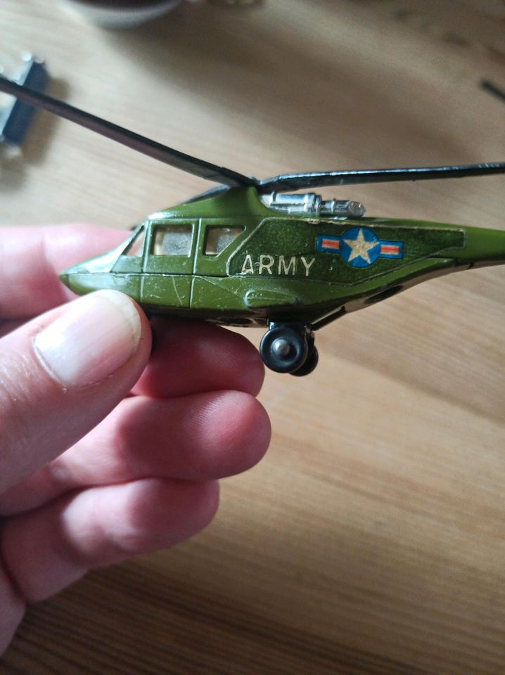 Hubschrauber Matchbox US Army in Sülfeld