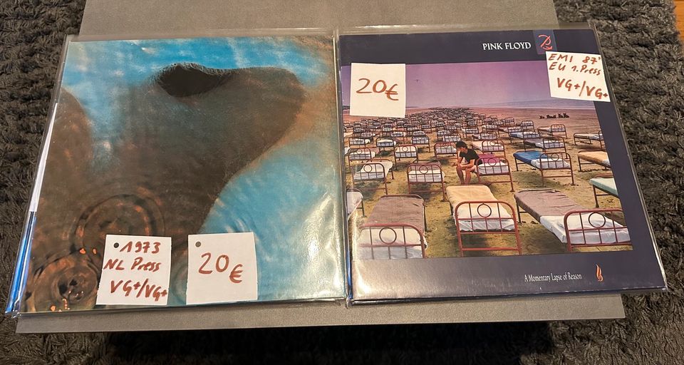 Pink Floyd Schallplatten Vinyl LPs in Speinshart