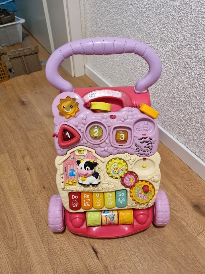 Lauflernwagen kinder/Baby Mädchen Vtech rosa in Nürtingen