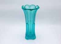 Vintage Vase Uran Glas Türkis Beryl rudolf schrötter rudolfova cz Friedrichshain-Kreuzberg - Kreuzberg Vorschau