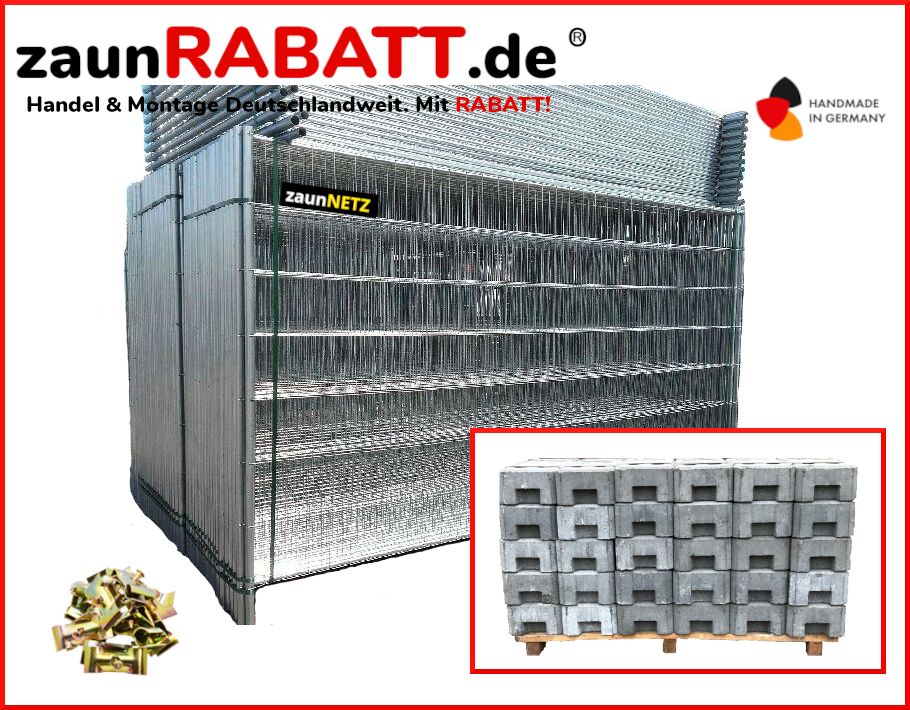 **zaunRABATT.de** Bauzaun ProTec LITE** Komplettpaket 15er** NEU* in Bremen