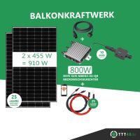 Balkonkraftwerk 910W bestehend aus: 1 DEYE M80G3 Wechselrichter, Rheinland-Pfalz - Maxdorf Vorschau