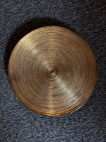 1 Goldteller, Material: Keramik, Durchmesser ca. 20 cm Niedersachsen - Wolfenbüttel Vorschau