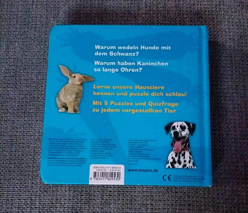 Puzzlebuch Haustiere in Hildburghausen