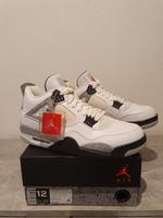 Nike Air Jordan 4 White Cement (2016) EU 46 / US 12 / ungetragen Niedersachsen - Bad Münder am Deister Vorschau
