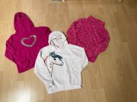 Set 3 Pullis Sweatshirts Hoodies Mädchen 134/140 Einhorn  Herz Bayern - Bad Aibling Vorschau