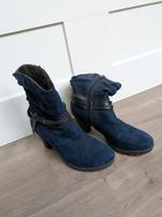 Kaum getragene Stiefel Gr. 39, blau, raues Leder Nordrhein-Westfalen - Siegen Vorschau