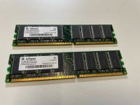 Infineon RAM Speichermodul 1GB DDR 400MHz CL3 2x512MB Sachsen-Anhalt - Weißenfels Vorschau