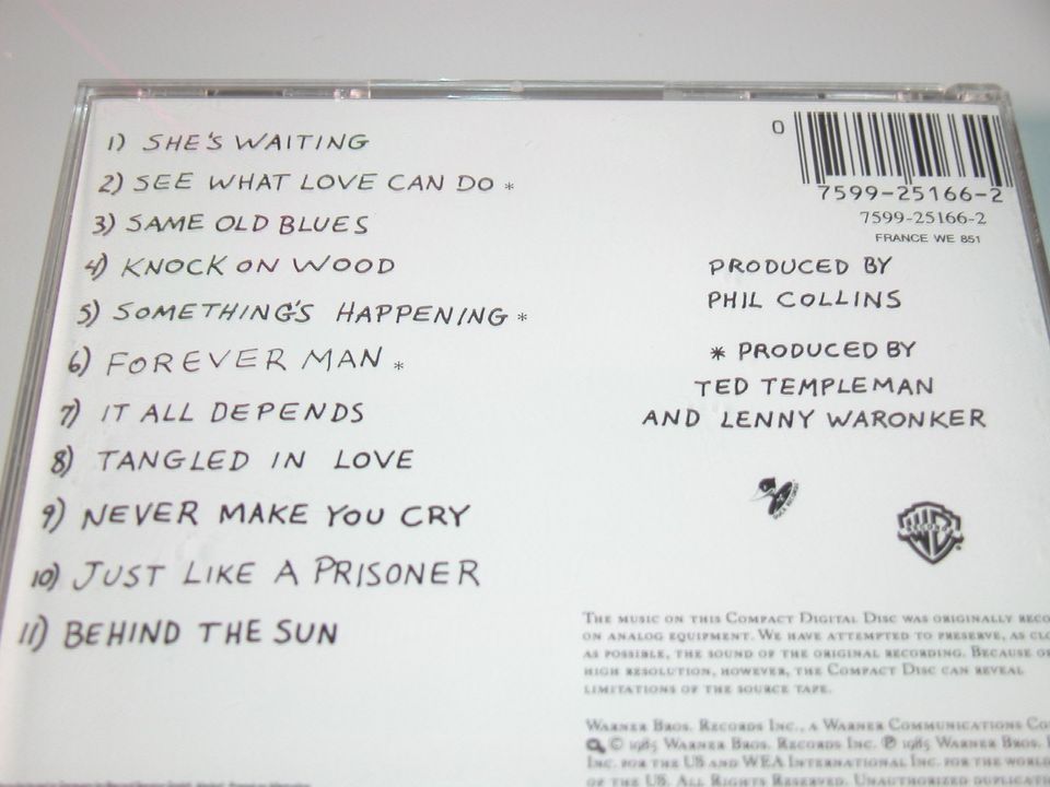 Eric Clapton, Behind the Sun -CD- in Wolbeck