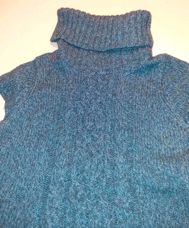 "GAASTRA" blauer Longstrickpullunder mit Rollkragen ☆Gr. XL in Worbis