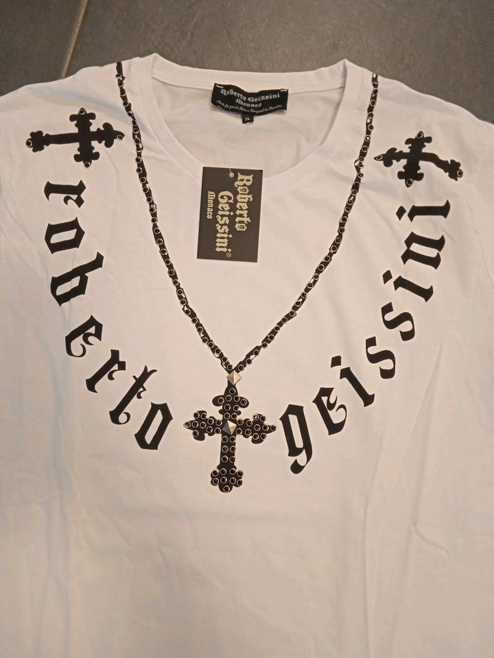 NEU mit Etikett ✨ t Shirt Roberto Geissini XL weiß in Hattingen