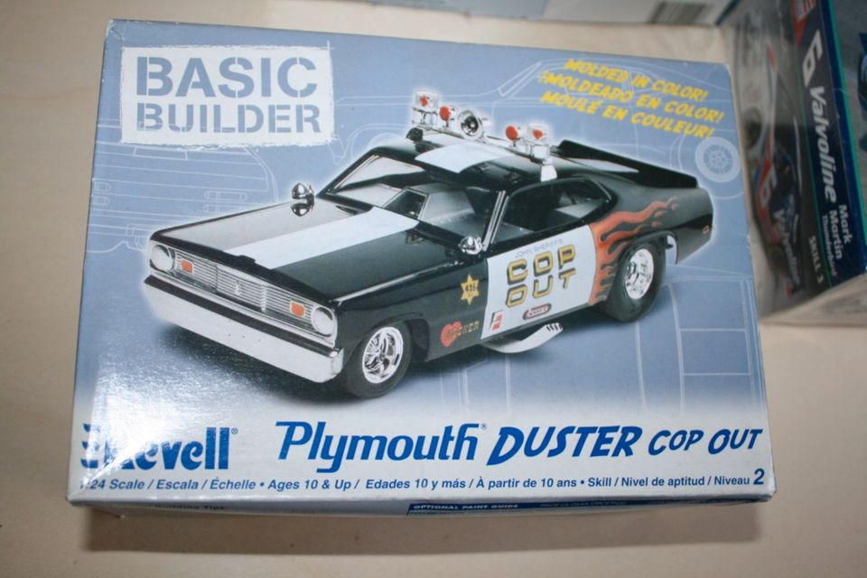 Revell Cars 1 : 25   Plymouth Duster - Cop out in Voerde (Niederrhein)