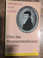 Über das Marionettentheater - Heinrich von Kleist Schleswig-Holstein - Bad Oldesloe Vorschau