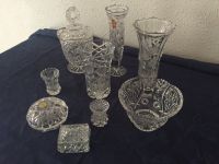 9 x Kristall/Bleikristall - Bonboniere - Vasen - Schatullen Bayern - Eichenau Vorschau