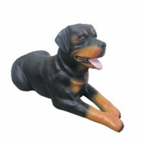 XXL Premium Rottweiler in lebensgross 90cm Hund Garten Deko Figur Bayern - Hofkirchen Vorschau