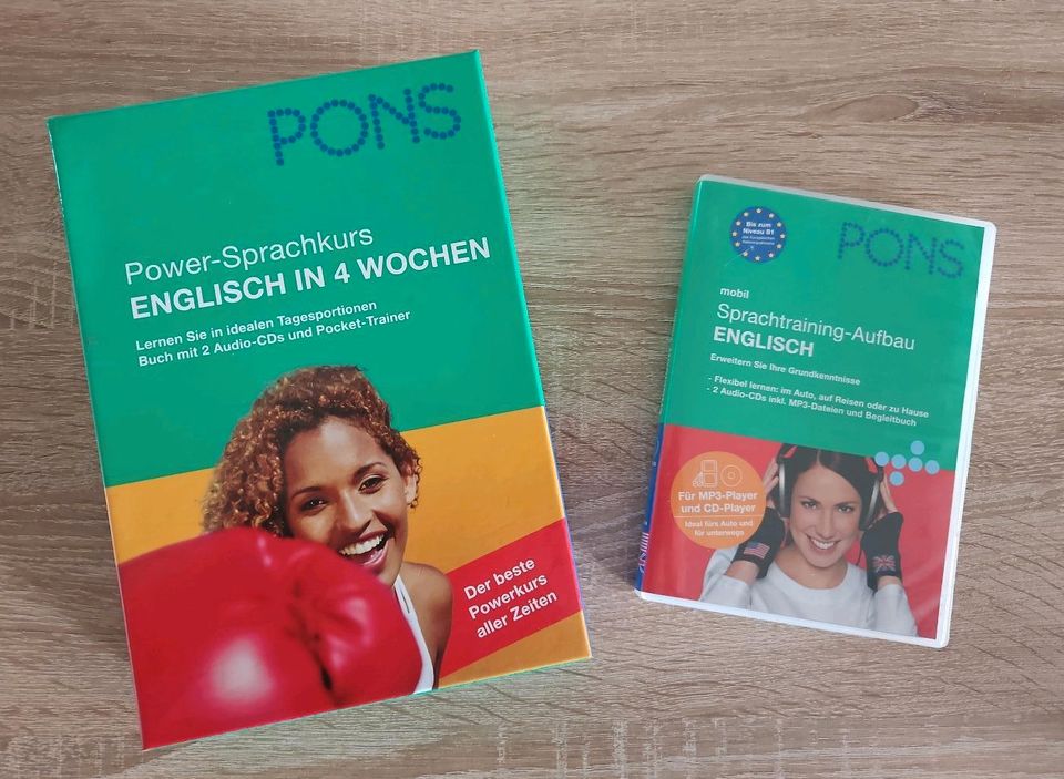 PONS Power Sprachkurs Englisch Sprachtraining Niveau A1 A2 B1  CD in Ludwigsfelde