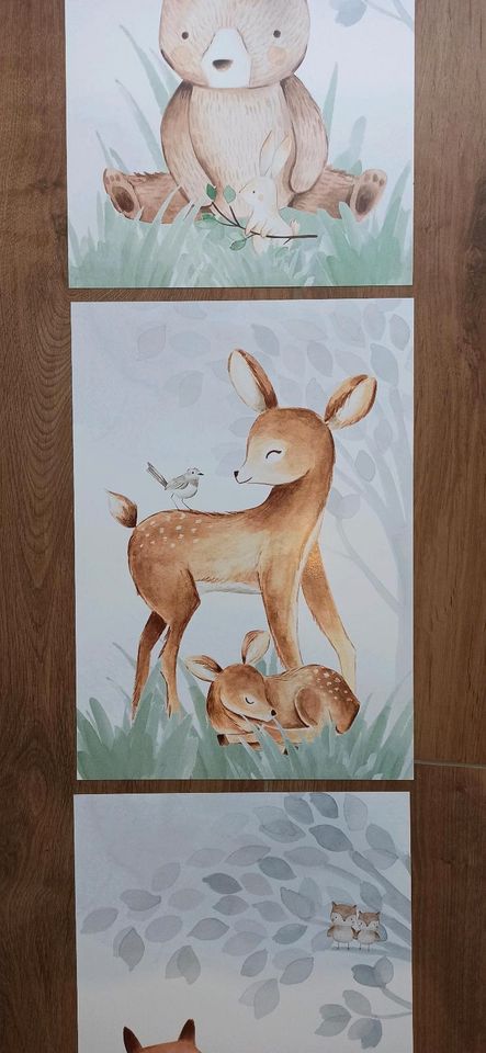 Kinderzimmer Poster, Wildtiere in Leipzig