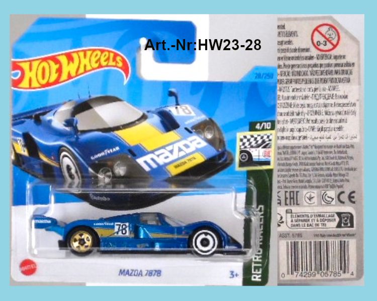 ✅*Hot Wheels-Vol.6* HW2023 – Mazda Modelle – Auswahl 1-4 ✅ in Güstrow