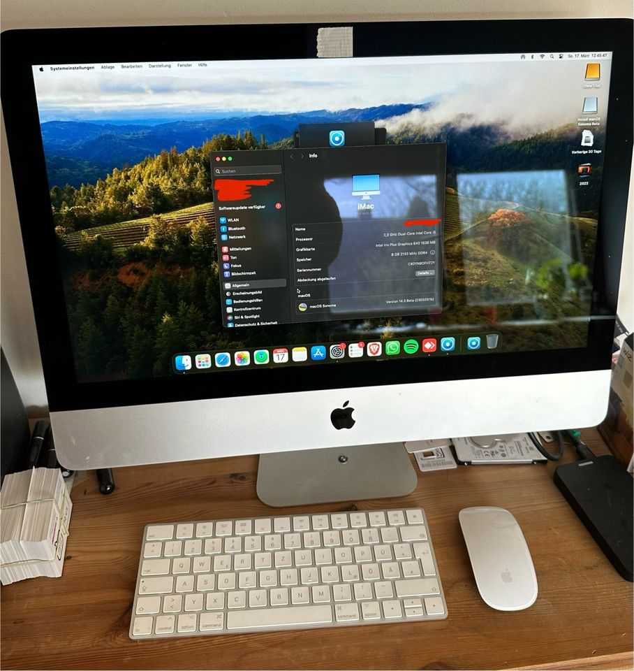 Apple iMac 1TB 21,5“ 2017 in Itzehoe