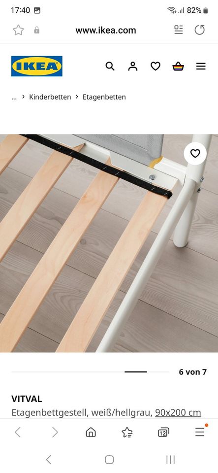 Vitval Etagenbett Ikea - Neu, noch original verpackt in Bischoffen