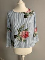 Bluse gestreift & floral von Only Gr. S Rostock - Stadtmitte Vorschau