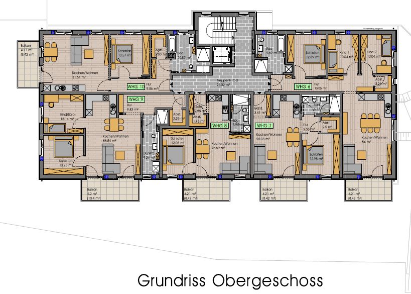 Direkt vom Bauträger! Wohnungen in Erkheim. Wohnung 3 von 15. Fertigstellung Sommer 2025 in Erkheim