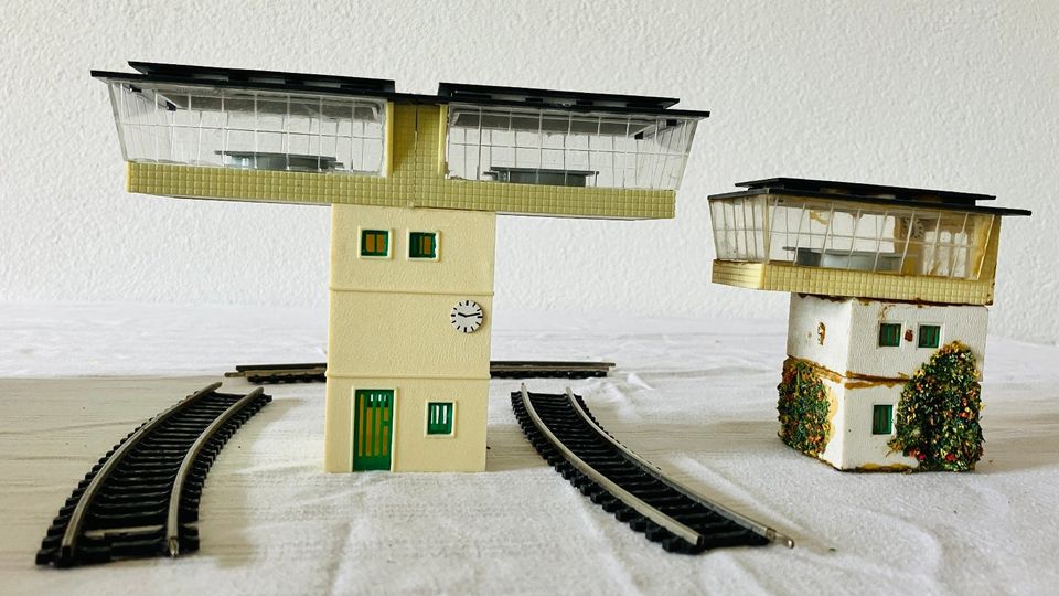 4 Bahnhofsgebäude Modellbau H0 in Pfronten