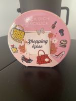 Spardose Sparbüchse Shoppingkasse rosa Keramik NEU! Sachsen - Pegau Vorschau