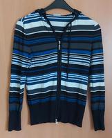 StreetOne SommerKapuzenStrickjacke, sw/bl/wß, 42 Querstreifen Hessen - Reinheim Vorschau