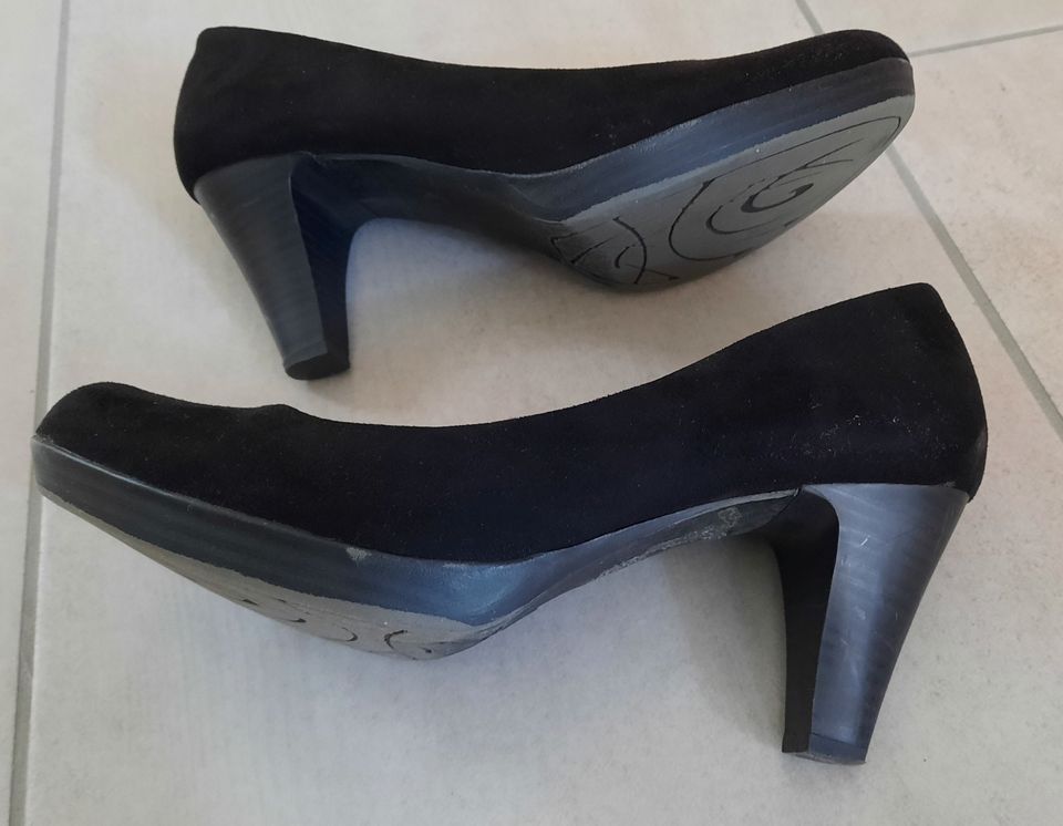 Verkaufe schwarze Pumps von Marco Tozzi in Größe 37 in Dresden