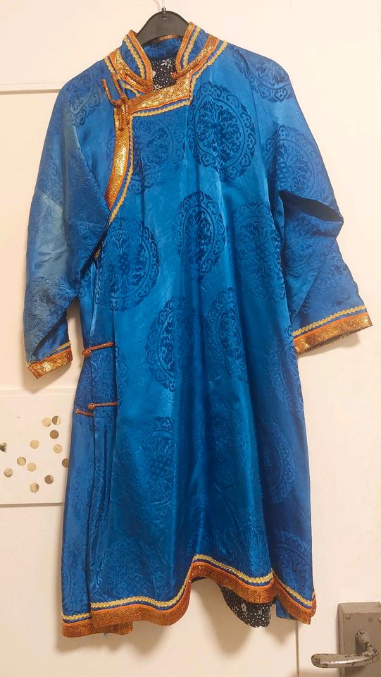 Kleid China Mongolei  bis max 158/164 ODER ca 140, Tracht Kostüm in Freiberg