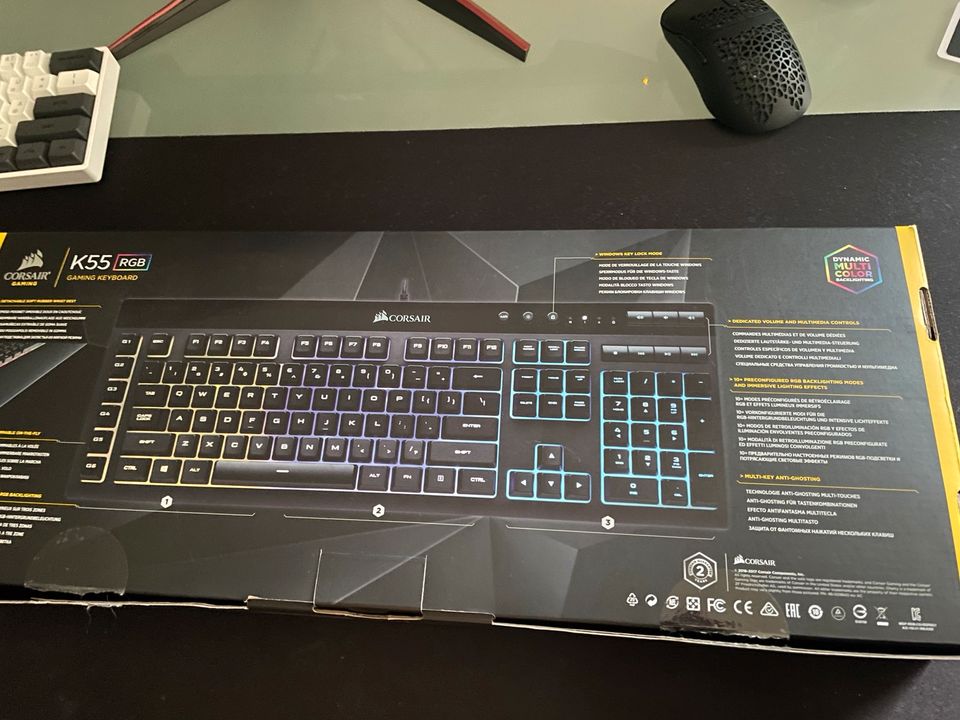 Corsair K55 RGB Gaming Tastatur in Düsseldorf