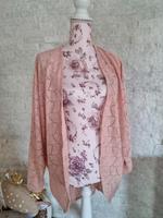 H&M Divided offenes Strick Cardigan Jacke Lochmuster L Rosa Top Baden-Württemberg - Engelsbrand Vorschau