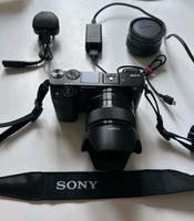 OVP] Sony Alpha 6000 Digitalkamera 16-50 (schwarz) + Objektiv Baden-Württemberg - Lörrach Vorschau