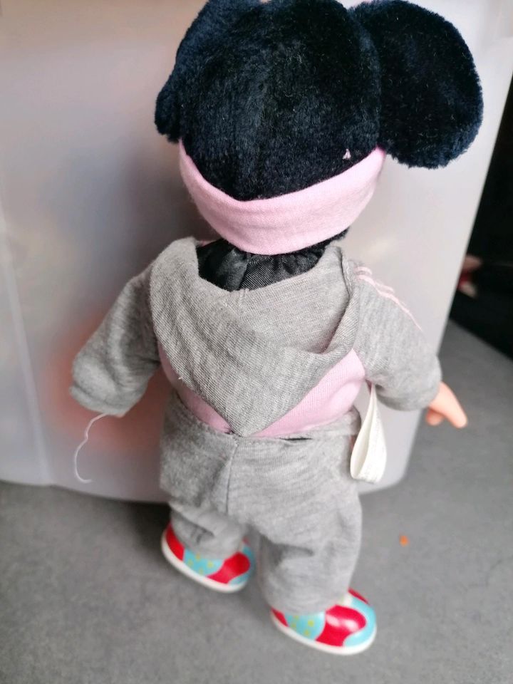 90er Vintage Minnie Mouse Stofftier Jogginganzug 25cm in Berlin