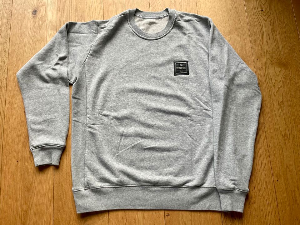 Moschino Pullover Basic Sweatshirt neu & ungetragen Größe L in Schlangen