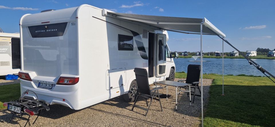 Wohnmobil Hobby On Tour Bj.23 komplett eingerichtet zu vermieten in Eckernförde