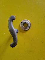 Fenstergriff, vollmessing, antik mit Rosette Hessen - Naumburg  Vorschau
