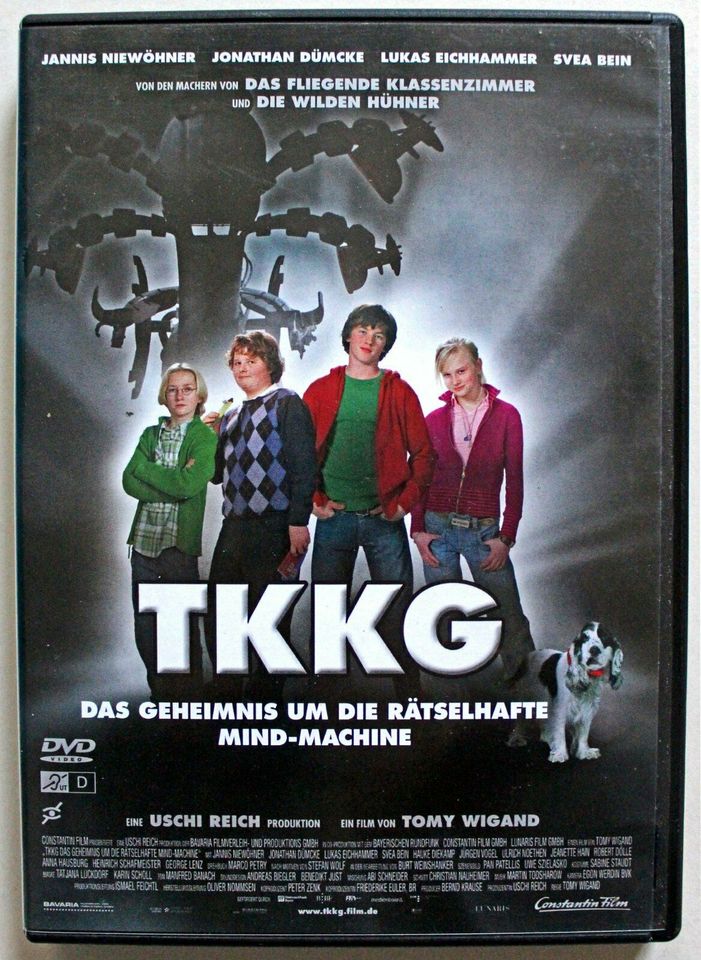 DVD TKKG - Das Geheimnis um die rätselhafte Mind-Machine in Hamburg