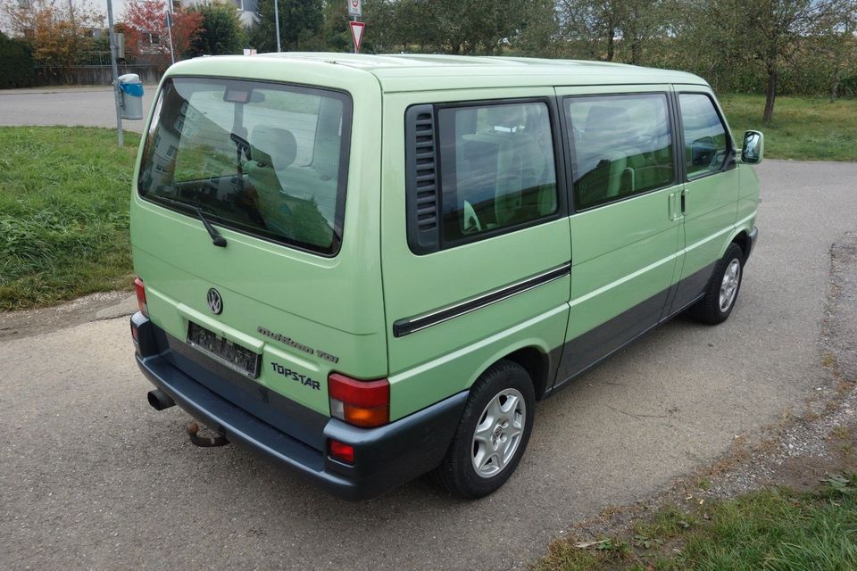 Volkswagen T4 Multivan TOPSTAR*AHK*KLIMA*7-SITZE*BETT*TISCH in Gomaringen