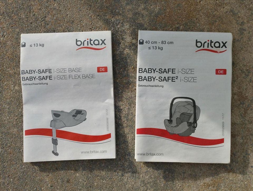 Britax Römer Baby-Safe i-size inkl. i-size flex base in Halblech
